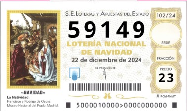 Décimo de la Lotería de Navidad